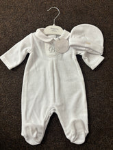 Load image into Gallery viewer, BLUES BABY BABYGROS WITH HAT
