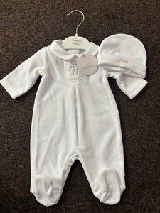 BLUES BABY BABYGROS WITH HAT