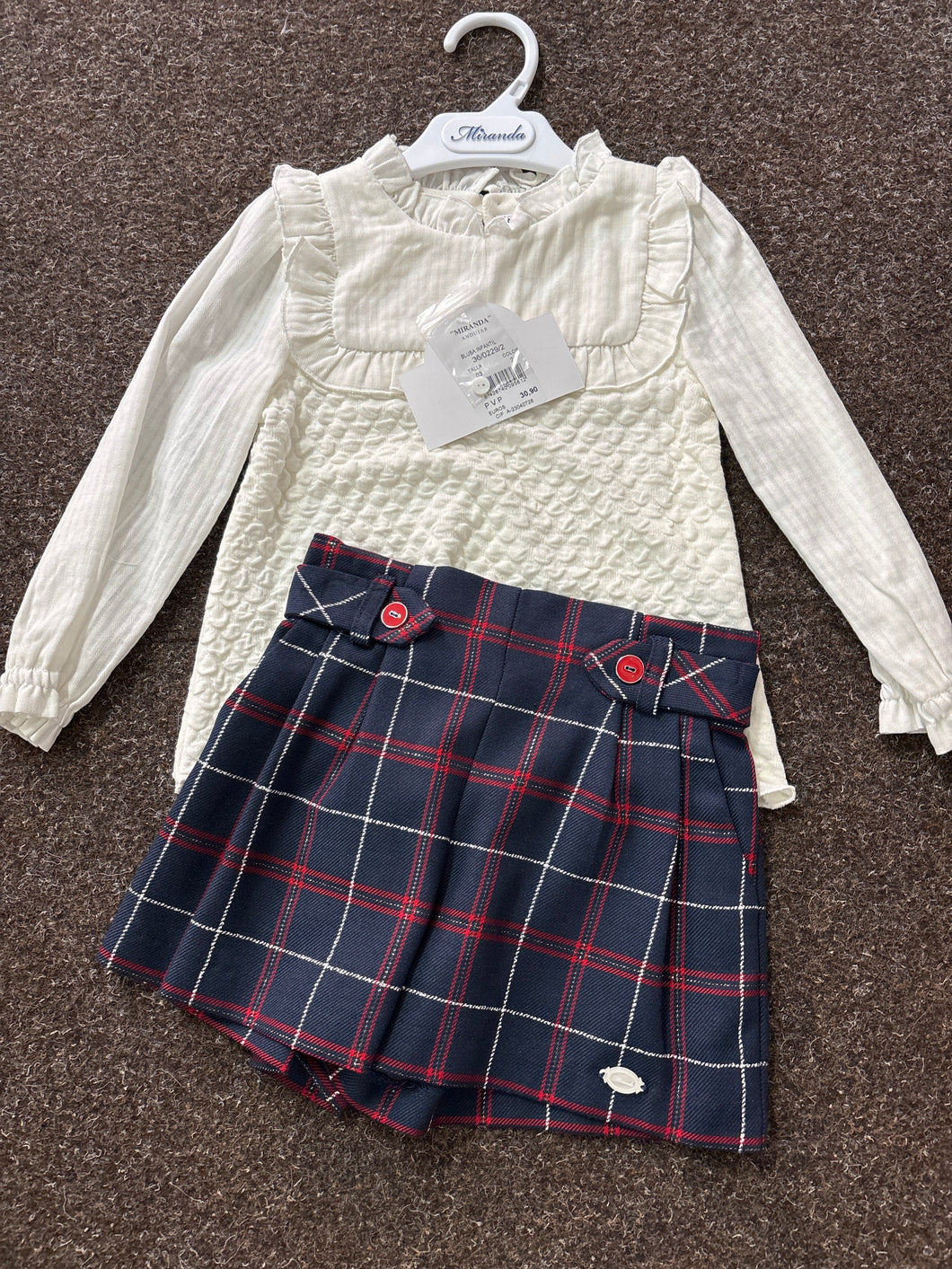 Miranda girls short set