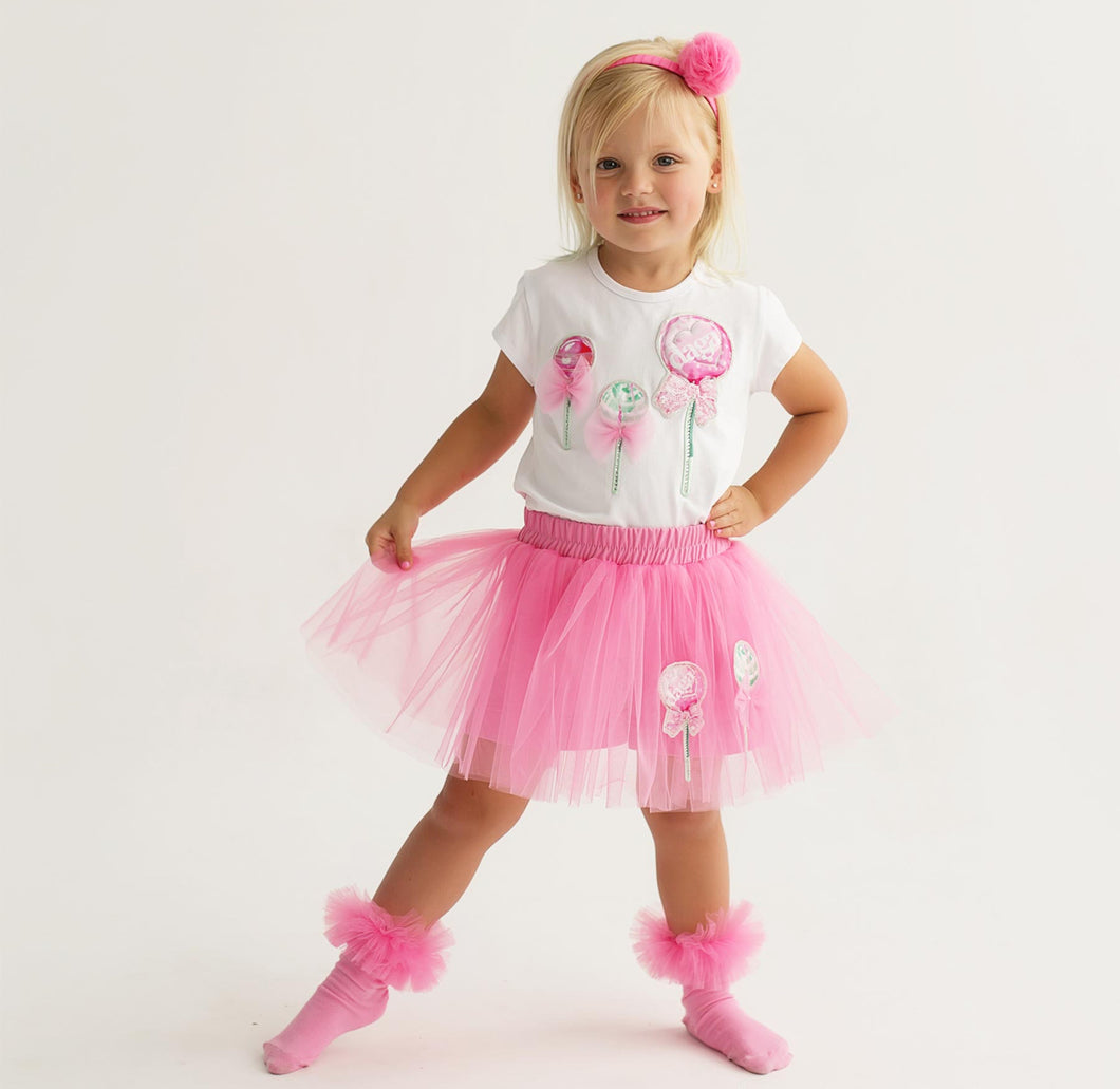 Daga lollipop tutu skort set