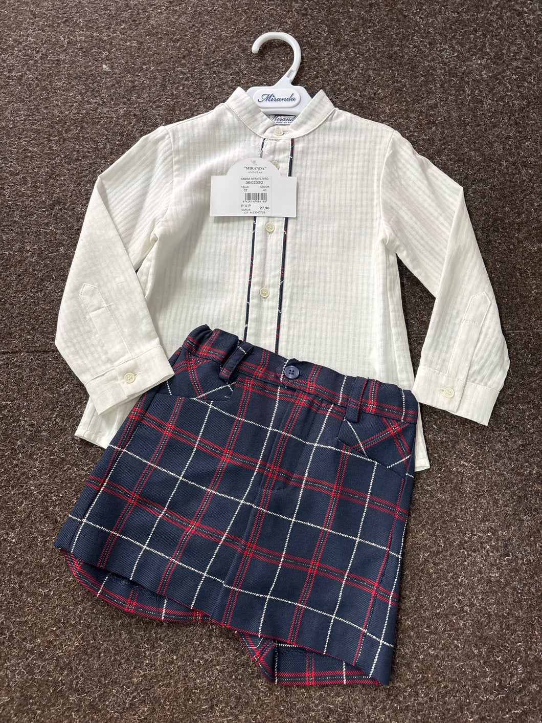 MIRANDA BOYS SHORT SET