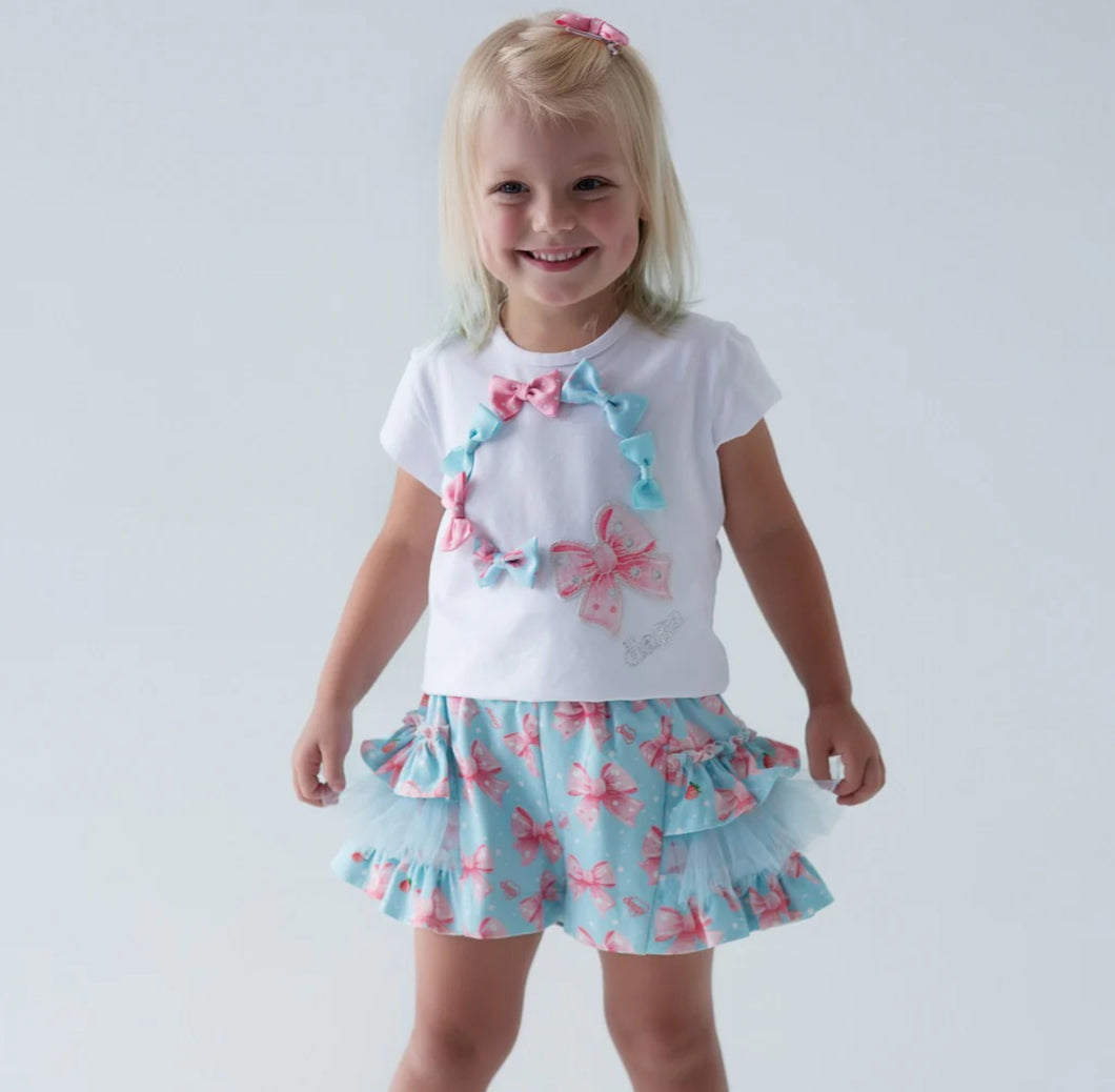 Daga blue bow set