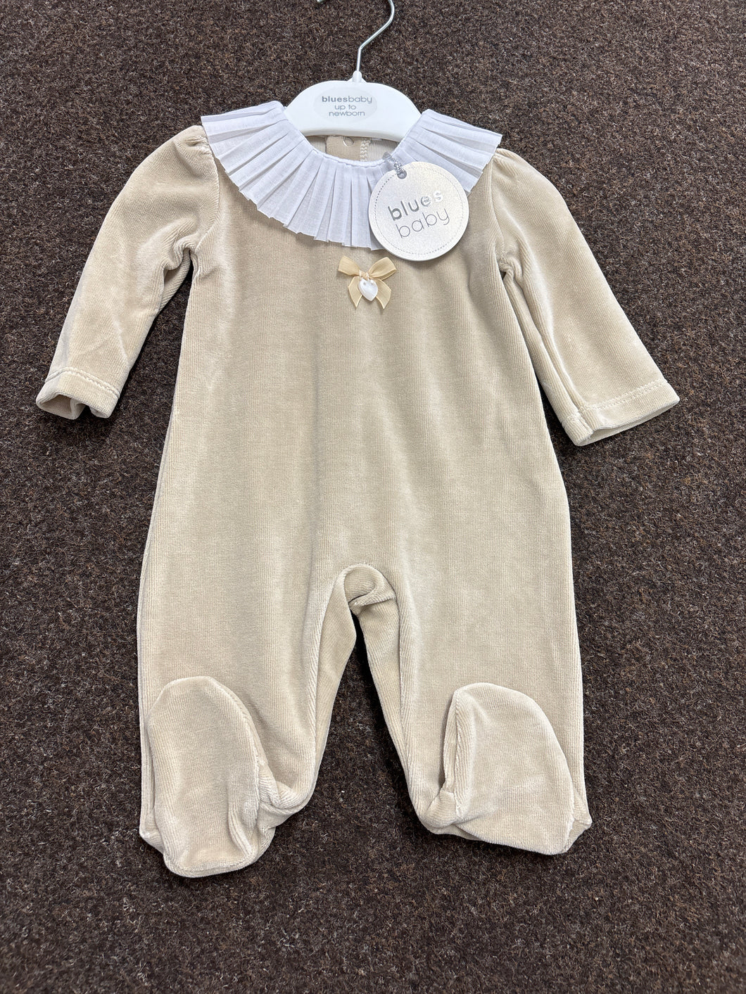 Blues baby babygro