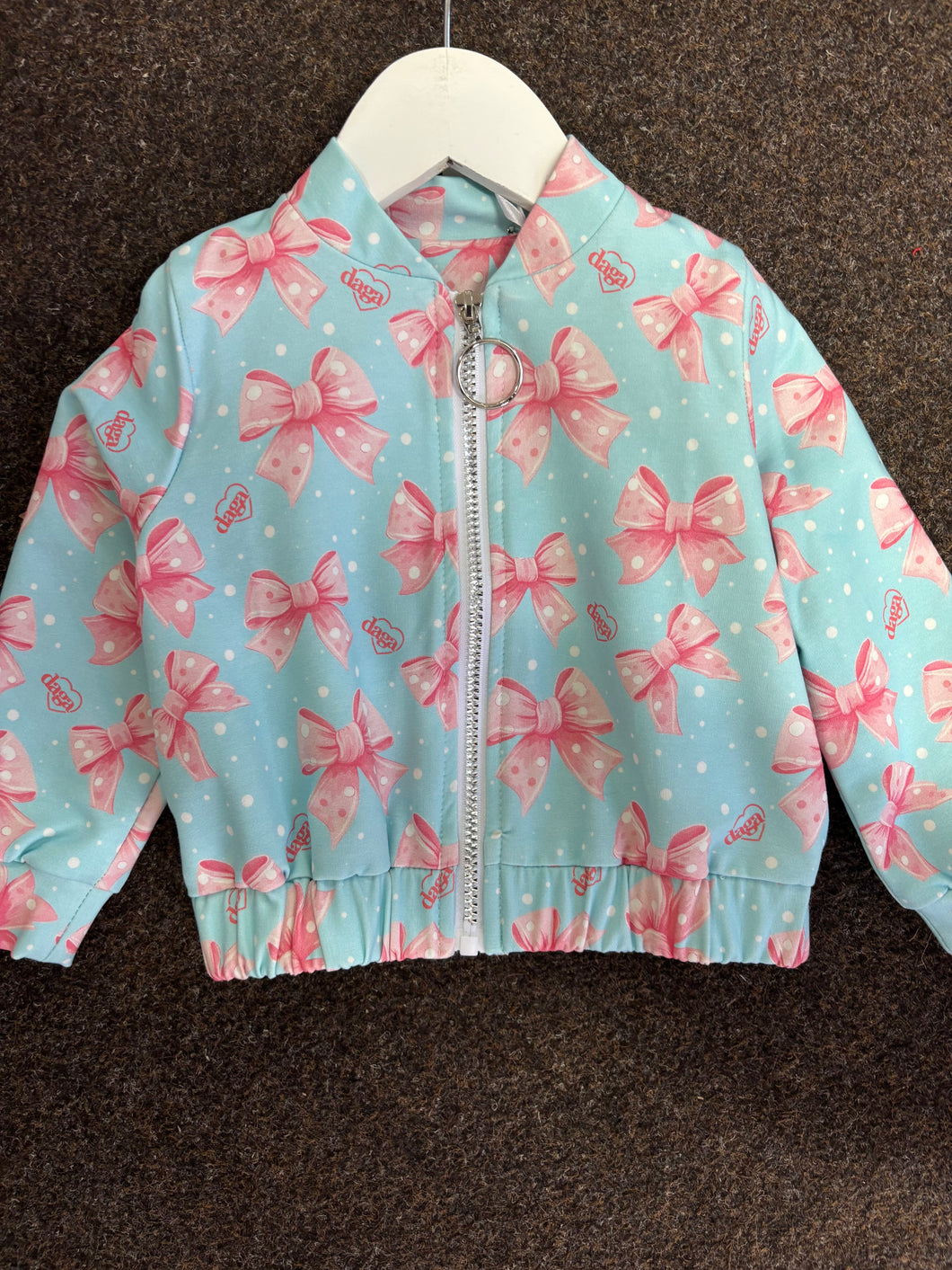 Daga blue bow jacket