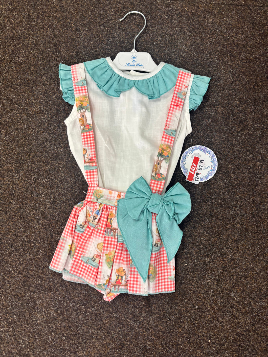 Abuela tata romper set