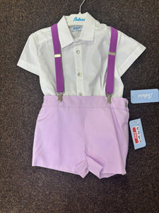 Babine short set with braces