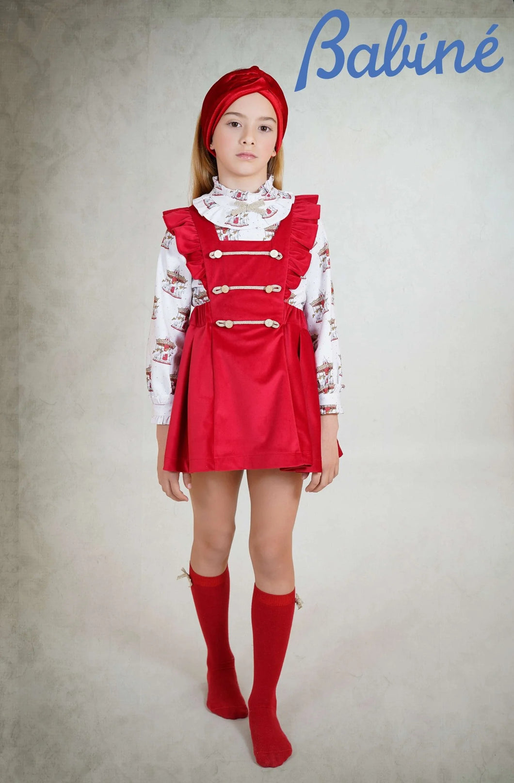 Babine red dress
