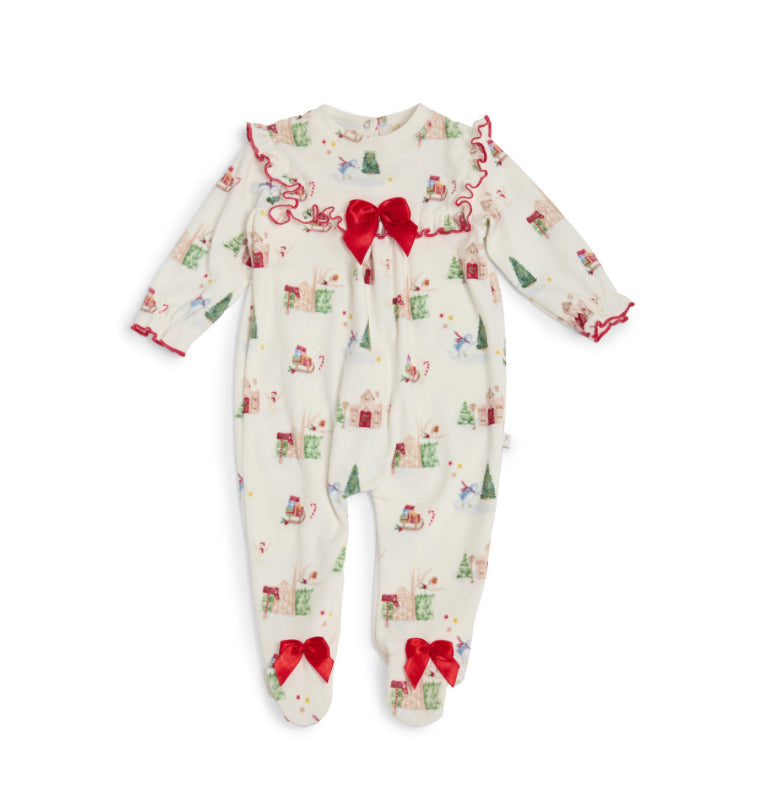 CARAMELO CHRISTMAS FESTIVE BABYGRO