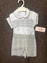 Load image into Gallery viewer, Naxos smocked boys sets
