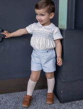 Load image into Gallery viewer, Naxos smocked boys sets
