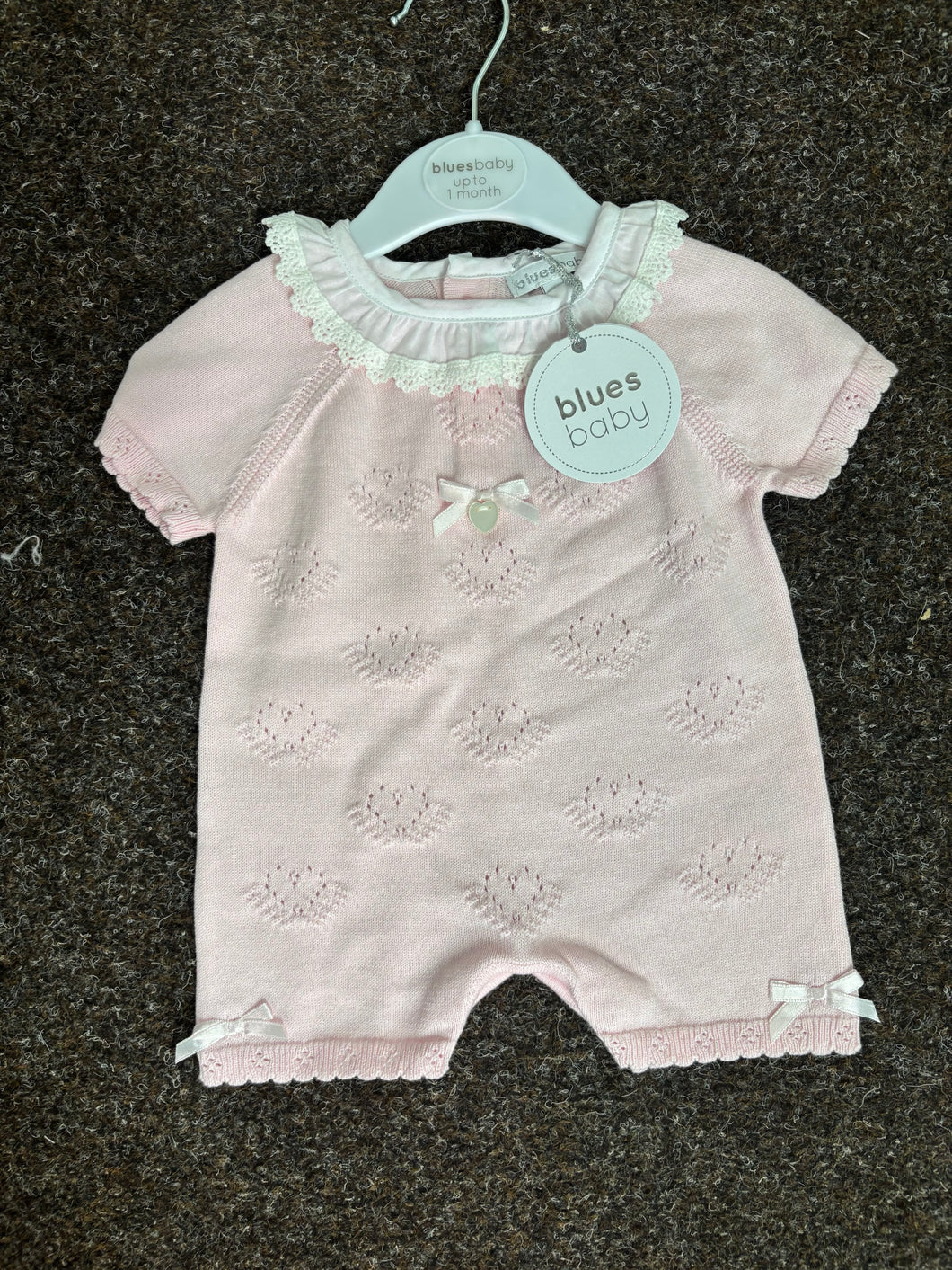 Blues baby romper