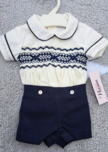 Naxos smocked boys sets