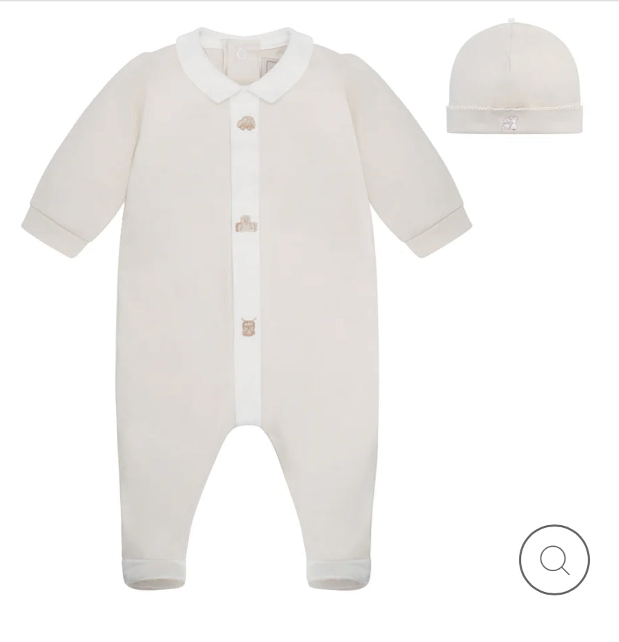 EMILE ET ROSA BABYGRO AND HAT