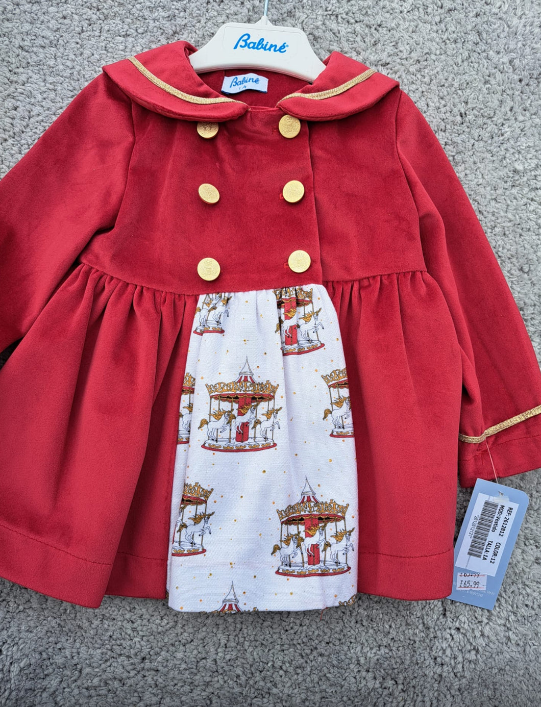 Babine red dress