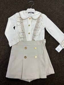 Basmarti girls skort set