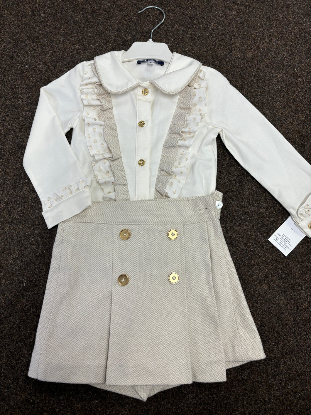 Basmarti girls skort set