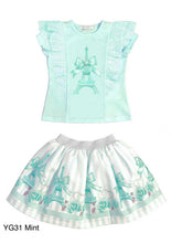 Load image into Gallery viewer, Diamond stone skirt set
