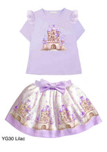 Load image into Gallery viewer, Diamond stone skirt set
