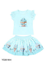 Load image into Gallery viewer, Diamond stone skirt set
