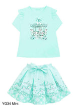 Load image into Gallery viewer, Diamond stone skirt set
