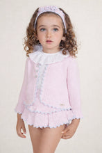 Load image into Gallery viewer, Baby Pink and Blue Jam Pants Three Piece Set 10023
