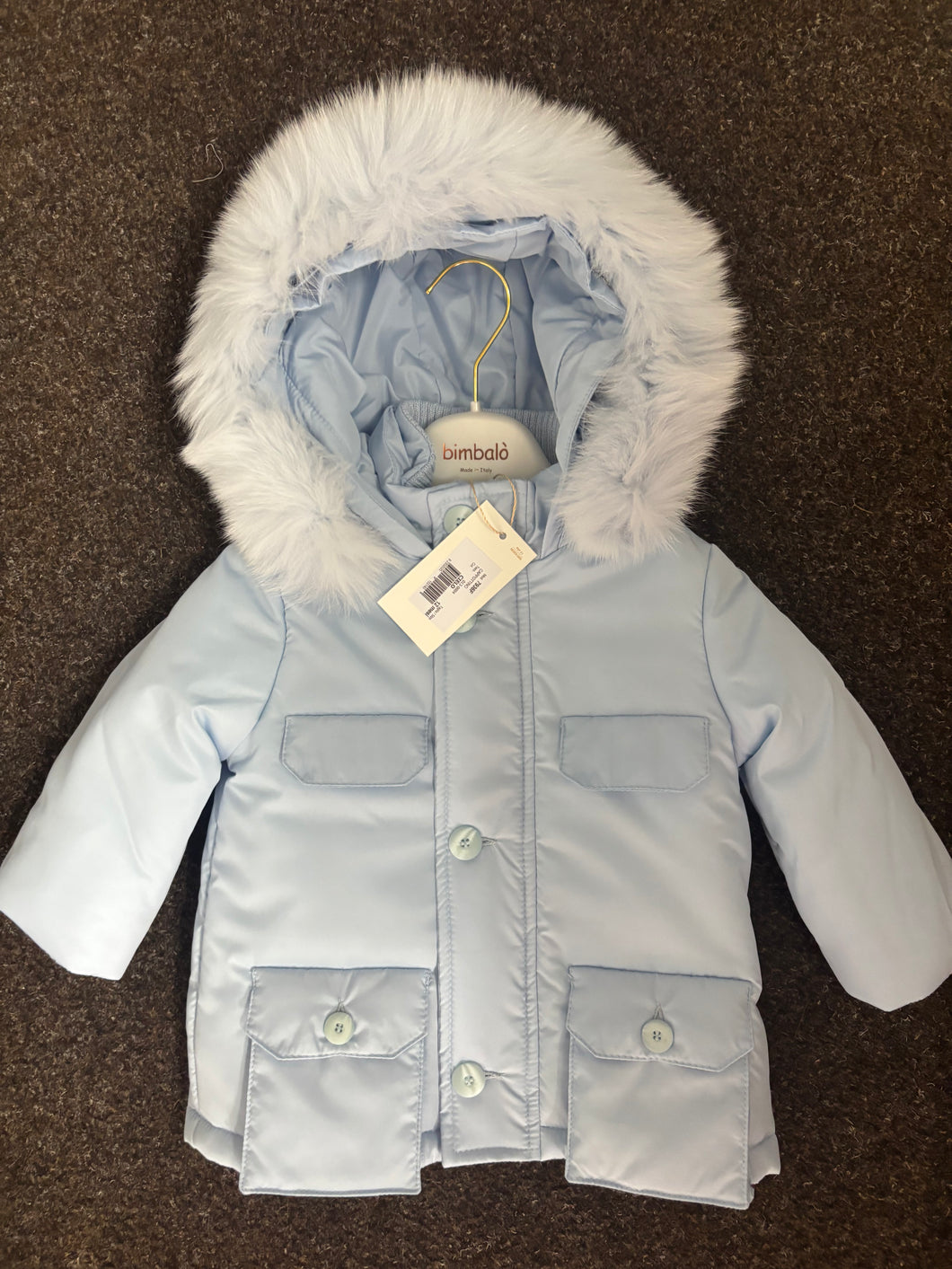 BIMBALO BOYS FUR COATS
