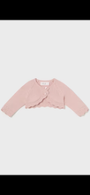 Load image into Gallery viewer, (C) Newborn Girl Tricot Bolero
