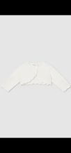 Load image into Gallery viewer, (F) Newborn Girl Tricot Bolero

