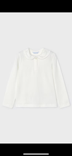 Load image into Gallery viewer, (I) Girl Checked Skirt with bow and Decorative Collar Polo Shirt set
