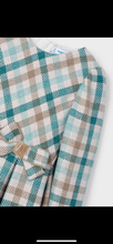 Load image into Gallery viewer, (J) Girl Checked Dress with Bow
