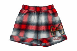 DAGA AW24 -GIRLS RED NOT ONLY CHRISTMAS - RED 2PC SET T-SHIRT & SHORT