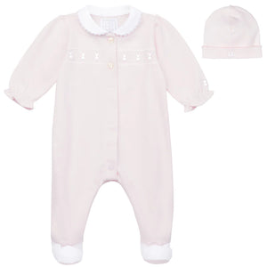 EMILE ET ROSA BABY GRO AND HAT