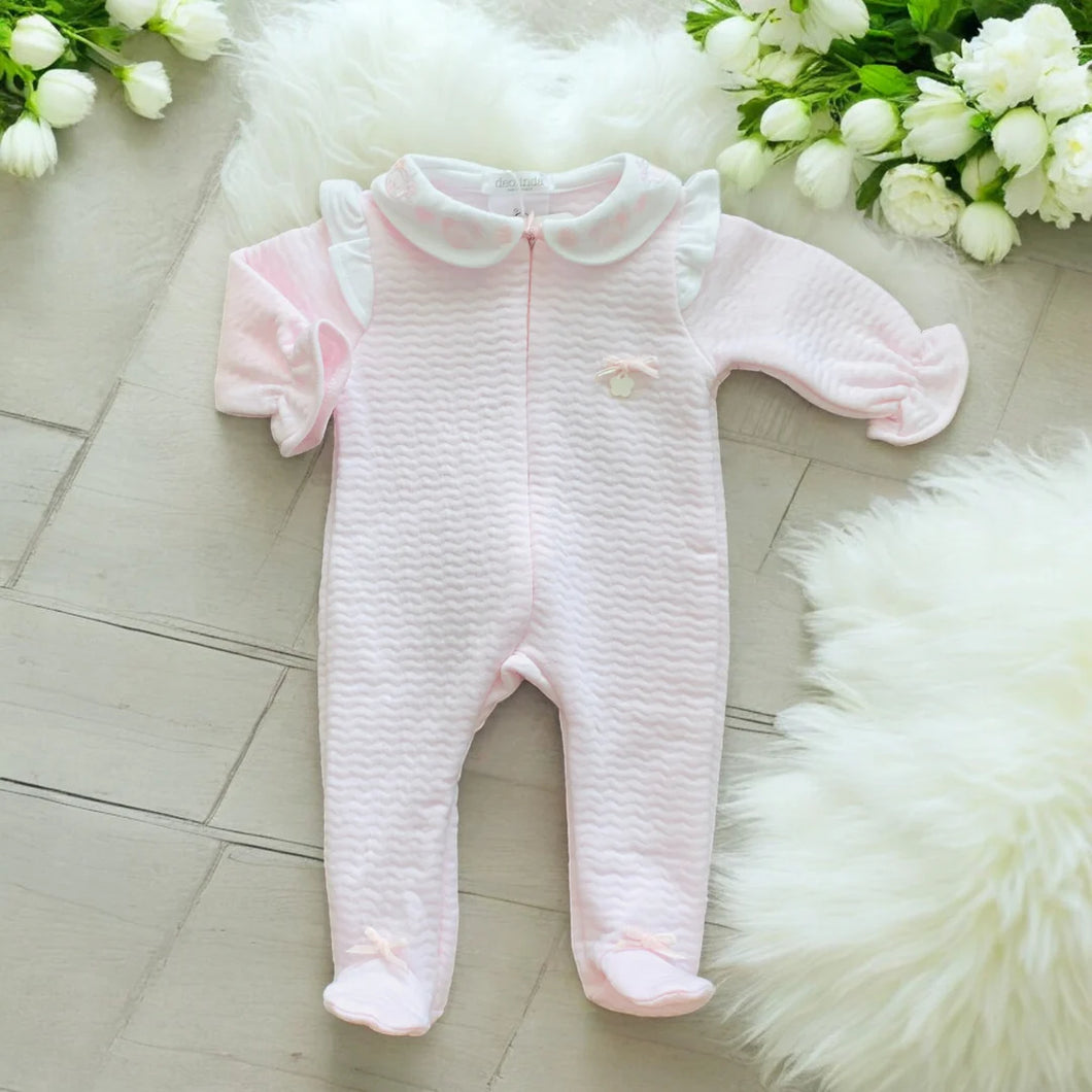 Deolinda baby pink baby grow