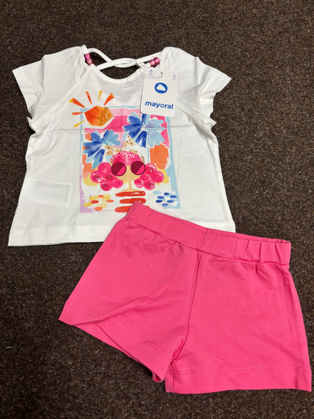 Mayoral girls short set