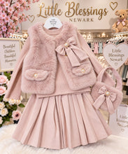 Load image into Gallery viewer, Diamond stone skirt set
