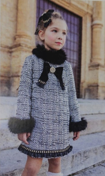 NAXOS TWEED DRESS